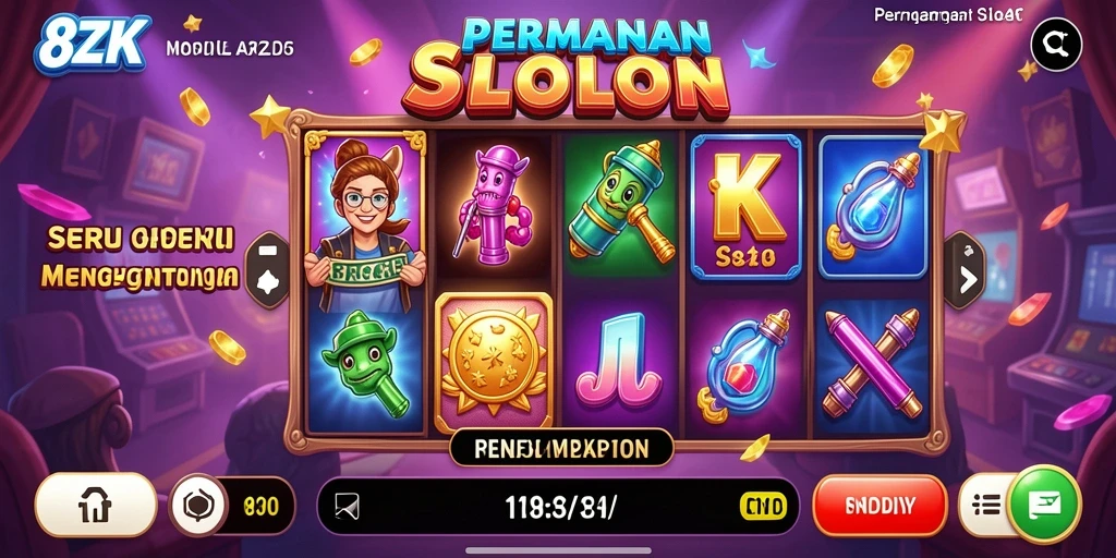 Tampilan gameplay Slot yang menawan dan interaktif.