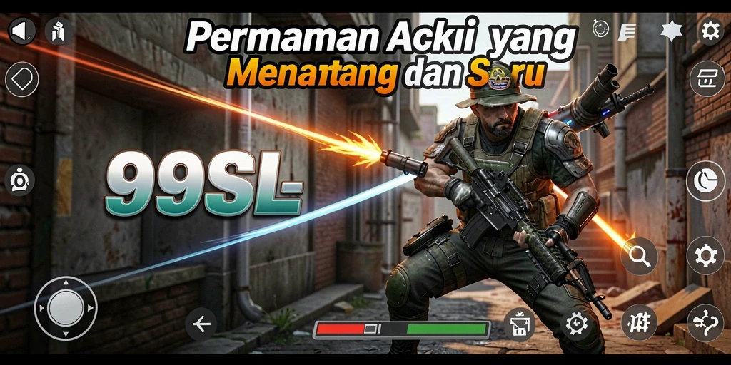 Tampilan aksi mendebarkan dalam permainan 99SL yang penuh tantangan.