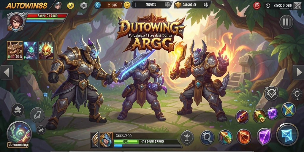 Tampilan menarik dari gameplay ARPG AUTOWIN88 yang memukau.
