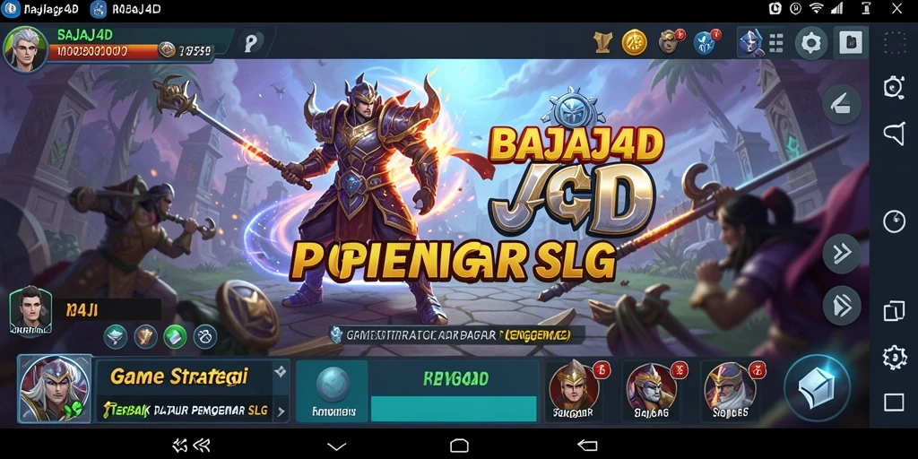 Tampilan gameplay SLG yang menarik dari BAJAJ4D.
