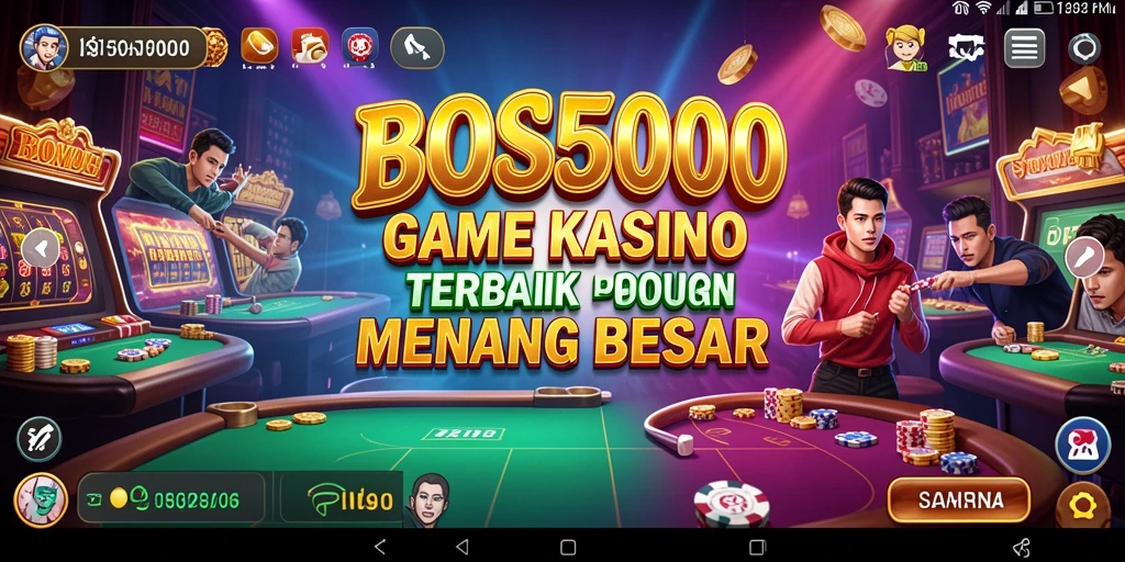 Screenshot menampilkan gameplay mendebarkan di Kasino.