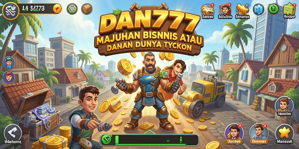Tampilan menarik dari gameplay DAN777 dalam pengelolaan bisnis.