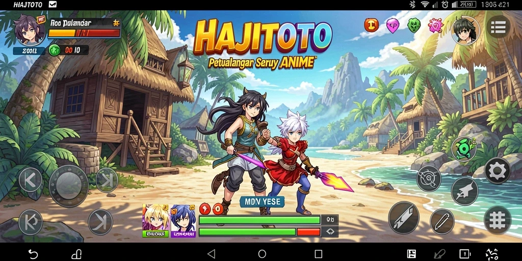 Tampilan menawan dari gameplay HAJITOTO yang penuh aksi.