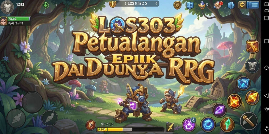 Screenshot menunjukkan aksi pertempuran seru dalam LOS303.