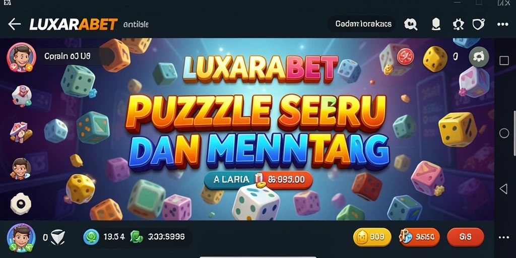 Tangkap layar gameplay LUXARABET menampilkan teka-teki menarik dengan grafis menawan.