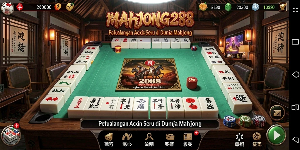 Gameplay penuh aksi dari MAHJONG288 yang menantang.