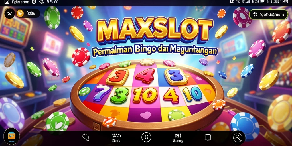 Tampilan permainan Bingo seru di MAXSLOT yang mengasyikkan.