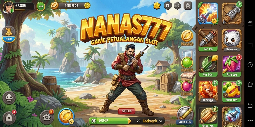 Tangkapan layar NANAS777 menampilkan aksi seru di gameplay TPS yang dinamis.