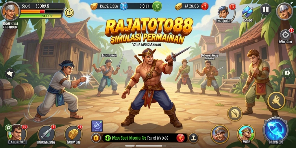 Tampilan menarik dari gameplay RAJATOTO88 dengan simulasi yang seru.