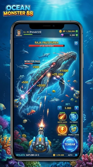 Tampilan antarmuka aplikasi slot88 yang modern dan user-friendly.